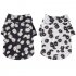 Summer Flower Print Beach Shirt Dog Cat Casual Pet Travel Blouse  black XL