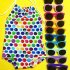Summer Girls One piece Swimsuit Cute Colorful Printing Sleeveless Swimwear For 2 8 Years Old Children color 7 8years XL