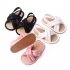 Summer Girls Sandals Anti slip Soft Sole Breathable First Walkers Shoes Pu Leather Low Top Toddler Shoes White 6 9M sole length 12cm