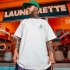 Summer Large Size Loose T shirt For Men Half Sleeves Trendy Printing Round Neck Pullover Tops For Couple G108 white XL