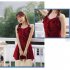 Summer Large Size One piece Swimwear Women Slim Fit Conservative Belly covering Solid Color Ruffled Swimsuit 9138 white one size