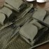 Summer Men Cargo Vest Trendy Stand Collar Waistcoat With Multi pocket For Outdoor Photography Fishing Hiking beige XXXL