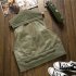Summer Men Cargo Vest Trendy Stand Collar Waistcoat With Multi pocket For Outdoor Photography Fishing Hiking red L