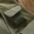 Summer Men Cargo Vest Trendy Stand Collar Waistcoat With Multi pocket For Outdoor Photography Fishing Hiking army green M