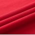 Summer Men Short Sleeves T shirt Fashion Solid Color Stand Collar Casual Cotton Tops red L