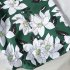 Summer Men Short Sleeves T shirt Fashion Hawaiian Style Printing Tops Lapel Loose Pullover Beach Shirt 8877 lotus M