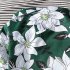 Summer Men Short Sleeves T shirt Fashion Hawaiian Style Printing Tops Lapel Loose Pullover Beach Shirt 8877 lotus L