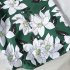 Summer Men Short Sleeves T shirt Fashion Hawaiian Style Printing Tops Lapel Loose Pullover Beach Shirt 8877 lotus XL