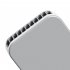 Summer Mini Hanging Neck Fan 3 speed Adjustable Portable Usb Rechargeable Student Leafless Summer Air Cooler White