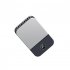 Summer Mini Hanging Neck Fan 3 speed Adjustable Portable Usb Rechargeable Student Leafless Summer Air Cooler White