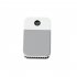 Summer Mini Hanging Neck Fan 3 speed Adjustable Portable Usb Rechargeable Student Leafless Summer Air Cooler White