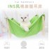 Summer Pet Hanging Nest Breathable Cotton Linen Tassels Hammock for Cats light grey 47 47CM