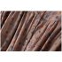 Summer Round Neck Dress For Women Elegant Floral Printing Linen Long Skirt Trendy High Waist Lace up Dress yellow M