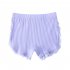 Summer Safety Pants For Girls Cotton Breathable Stretchy Bottoming Shorts For 3 10 Years Old Children pink 3 4Y 100