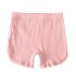 Summer Safety Pants For Girls Cotton Breathable Stretchy Bottoming Shorts For 3 10 Years Old Children Purple 3 4Y 100
