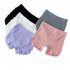 Summer Safety Pants For Girls Cotton Breathable Stretchy Bottoming Shorts For 3 10 Years Old Children Purple 4 5Y 110