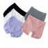 Summer Safety Pants For Girls Cotton Breathable Stretchy Bottoming Shorts For 3 10 Years Old Children black 7 8Y 130