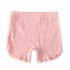 Summer Safety Pants For Girls Cotton Breathable Stretchy Bottoming Shorts For 3 10 Years Old Children pink 9 10Y 140