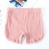 Summer Safety Pants For Girls Cotton Breathable Stretchy Bottoming Shorts For 3 10 Years Old Children pink 9 10Y 140
