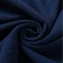 Summer Short Sleeves Shirt For Men Fashion Lapel Cotton Linen Button Cardigan Tops navy blue M