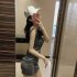 Summer Sleeveless Tank Dress For Women Sexy Slim Fit Pullover Midi Skirt Simple Elegant Solid Color Sundress grey XL
