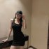 Summer Sleeveless Tank Dress For Women Sexy Slim Fit Pullover Midi Skirt Simple Elegant Solid Color Sundress black XL