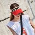 Summer Sun Hat Visor Cap Outdoor Sports Sunscreen Top Hat red