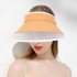 Summer Sun Visor Hat For Women With Large Brim Sweat absorbing Breathable Adjustable Cap With Windproof Rope XMZ246 fog blue adjustable