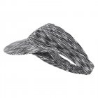 Summer Sun Visor Hat For Men Women Empty Top Sunshade Sweat absorbing Breathable Cap For Outdoor Cycling Running linen grey