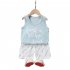 Summer Thin Pajamas For Children Cotton Cute Cartoon Printing Sleeveless Tank Tops Shorts Suit For Boys cloud universe 3 4 years XL