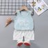 Summer Thin Pajamas For Children Cotton Cute Cartoon Printing Sleeveless Tank Tops Shorts Suit For Boys Little Tiger 8 18 months S