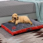 Summer Waterproof Removable Cover Pet Sleepling Cushion for Dogs red_85X55X8CM