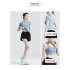 Summer Women Shorts With Side Pockets Casual Loose Quick drying Sports Short Pants For Running Fitness Yoga Cycling black XL