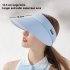 Summer Women Sun Hat Sunshade Adjustable Large Brim Hat With Detachable Windproof Rope For Outdoor Beach Cycling XMZ247 Purple adjustable