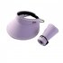 Summer Women Sun Hat Sunshade Adjustable Large Brim Hat With Detachable Windproof Rope For Outdoor Beach Cycling XMZ247 Purple adjustable