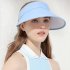 Summer Women Sun Hat Sunshade Adjustable Large Brim Hat With Detachable Windproof Rope For Outdoor Beach Cycling XMZ247 fog blue adjustable