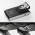Sun Visor Car Bluetooth compatible Speaker Wireless Handsfree Speakerphone Hands free Car Kit Voice Prompt Ps08 black