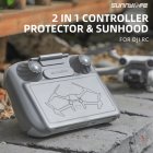 Sunhood Joystick Screen Anti-scratch Protective Hood Compatible For Dji Mini3 Pro Rc Remote Control Sunshade dark grey