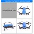 Sunnylife Full Set 3D Effect Anti scratch PVC Carbon Grain Graphic Stickers Skin Decals for DJI MAVIC AIR