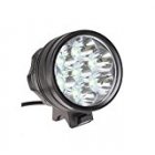 Super Bright 7 CREE XM L T6 LED Bike Lamp Set With Battry Black