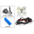 Super Bright LED Headlamp with High Capacity Battery lets you light up dark areas or your path in the night with pure white color 