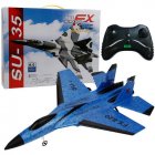 Super Cool RC Fight Fixed Wing RC Drone FX-820 2.4G Remote Control Aircraft Model RC Helicopter Drone Quadcopter Hi USB 3C blue