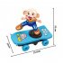 Super Heroes Spiderman Ultraman Stunt Scooter Skateboard Toys Dance Hero Light Music 360 Rotation Toys for Boys Robot scooter