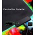 Super Large RGB LED Light USB Game Mouse Pad Natural Rubber Illuminated Non slip Table Pad 350mm 250mm 4mm