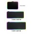 Super Large RGB LED Light USB Game Mouse Pad Natural Rubber Illuminated Non slip Table Pad 350mm 250mm 4mm