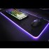 Super Large RGB LED Light USB Game Mouse Pad Natural Rubber Illuminated Non slip Table Pad 350mm 250mm 4mm
