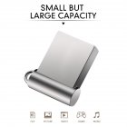 Super Mini USB 2 0 Pendrive Metal USB Flash Drive U Disk Flash Memory Stick Silver 32GB