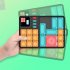 Super Slide Brain Games 500  Levelled Up Challenges Brain Teaser Puzzles Magnetic Sliding Digital Electronic Puzzle Toys black