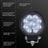Super Slim Round Spotlight Beam Led Work Light Driving Fog Lights 6000K