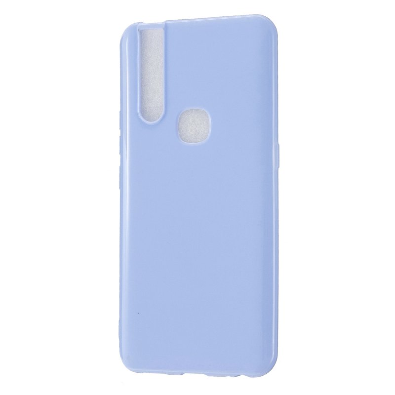 For VIVO V15/V15 Pro Cellphone Cover Slim Thin TPU Case Shock Absorption Mobile Phone Protective Cover  Taro purple